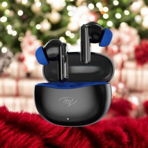 itel Earbuds S9 Pro with 40Hr Playtime,AI ENC Mic for Epic Calls,IPX5,BT 5.3 Bluetooth Headset.